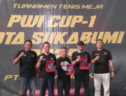 Turnamen Tenis Meja PWI Cup-1 Kota Sukabumi 2025, Ajang PWI Majukan Olahraga
