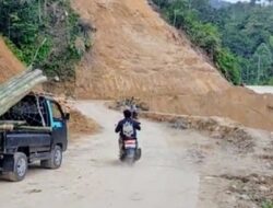 Sempat Ditutup Akibat Longsor, Jalan Cipanas-Ciparay Kabupaten Lebak Sudah Bisa Dilalui Kendaraan