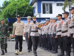 Kapolres Sukabumi Kota Pimpin Apel Gelar Pasukan Operasi Ketupat Lodaya 2025