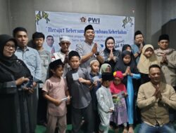 Berbagi Berkah Ramadhan, PWI Kota Sukabumi Santuni Anak Yatim