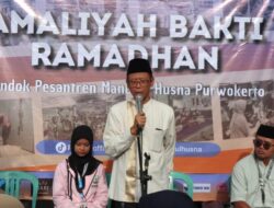 Ponpes Manbaul Husna Purwokerto Gelar Amaliyah Bakti Ramadhan 2025