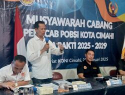 POBSI Cimahi Resmi Terbentuk, KONI Apresiasi Target 2 Emas di PORPROV XV 2026
