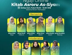 Muballighoh & Jurnalis Ajak Semakin Produktif di Ramadan, Karena Shaum Menjadikan Berlipat Kebaikan & Pahala