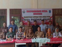 Desa Pandan Arang Kecamatan Kandis Bentuk Pengurus Koperasi Merah Putih