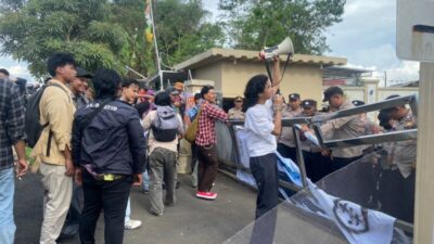 Aliansi Mahasiswa Petani Demo Kantor BPN Sukabumi, Desak Audit PTSL dan Tindak Oknum Terlibat Mafia Tanah