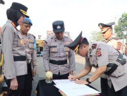 Kapolsek Cikole dan Kasat Intelkam Polres Sukabumi Kota Resmi Dijabat Pejabat Baru