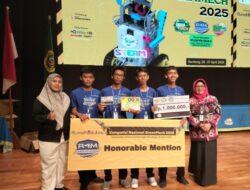 SMAN 1 Ngamprah Meraih Prestasi Kompetisi Robotik  GreenMech R4M ( Robot For Mission )