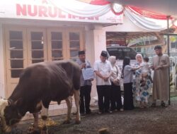 Pemotongan Hewan Kurban di Rumah Aspirasi dan Inspirasi Heru Gunawan, Agenda Rutin Berbagi Kebahagiaan