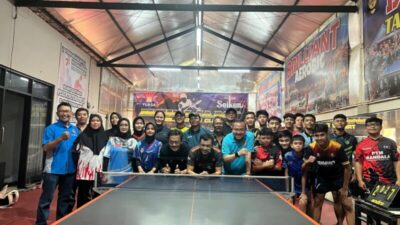 PTMSI KBB Gelar Seleksi Atlet Tenis Meja untuk BK PORPROV XV 2026