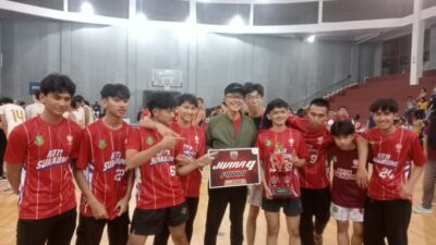 Wali Kota Sukabumi Hadiri Penutupan Kejurda Bola Basket Divisi II, Apresiasi Prestasi Atlet yang Lolos ke Divisi I