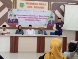 Wali Kota Sukabumi Hadiri Penyaluran Manfaat Wakaf Qordhul Hasan untuk UMKM dan Anak Yatim di Cikole