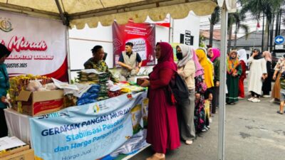 Bupati Bandung Barat Buka Gerakan Pangan Murah, Harga di Bawah Pasar
