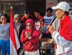 Warga RW 06 Nyomplong Kulon Peringati HUT ke-80 RI dengan Jalan Sehat