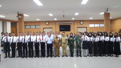 Kolaborasi TNI dan Pemerintah, Paskibraka Cimahi Siap Kibarkan Merah Putih dengan Gagah