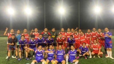 Pertandingan Persahabatan Karyawan JNE Cikondang Meriahkan Launching Jersey Terbaru
