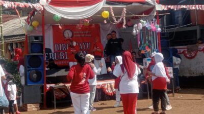 Warga Ciseureuh Talang Meriahkan HUT ke-80 RI dengan Jalan Sehat