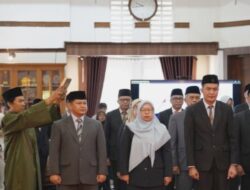 Wali Kota Sukabumi Lantik 21 Pejabat, Tekankan Profesionalisme dan Dedikasi