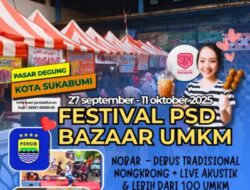 Festival PSD Bazar UMKM Hadir di Kota Sukabumi, Gratis untuk UMKM!