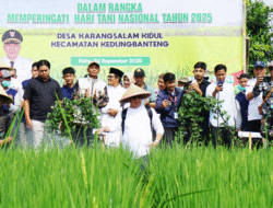 Bupati Banyumas Canangkan Gerakan Pertanian Ramah Lingkungan (GERAMLING) di Desa Karangsalam