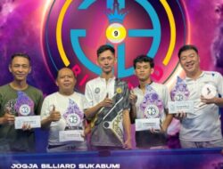 Turnamen Jogja Billiard Sukabumi Pecah, Diikuti 128 Peserta