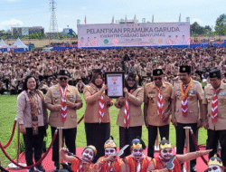 MURI Resmi Catat Pelantikan 13.149 Pramuka Garuda Banyumas, Bupati Harapkan Amalkan Dasa Dharma dan Tri Satya