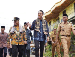 Sinergi Jadi Solusi, Jalan Poros di Kecamatan Air Sugihan Dibangun