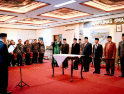 Enam Pejabat Pimpinan Tinggi Pratama Hasil Seleksi BKPSDM Banyumas Resmi Dilantik