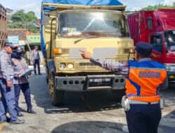 Dishub Kota Cimahi Intensifkan Ramp Check di Rest Area KM 125 Tol Purbaleunyi