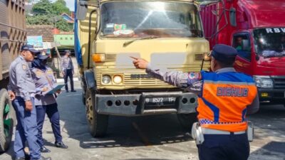 Dishub Kota Cimahi Intensifkan Ramp Check di Rest Area KM 125 Tol Purbaleunyi