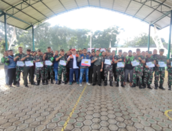 Dukung Hari Juang TNI AD, Baznas Gandeng Kodim 0610/Sumedang Bangun Rutilahu dan Layani Ojol