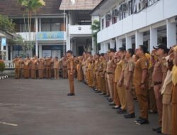 Apel Perdana dan Peluncuran Bank Sampah Setda, Wali Kota Ajak Bangun Kota Sukabumi Lebih Bercahaya