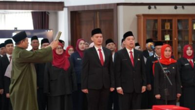Wali Kota Sukabumi Lantik 39 Pejabat, Tekankan Akselerasi Kinerja dan Pelayanan Publik