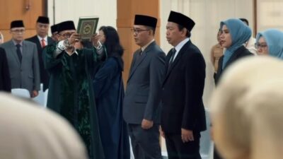 Wali Kota Tegaskan Komitmen Reformasi Birokrasi Saat Lantik Pejabat Tinggi Pratama