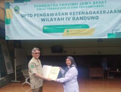 Perhutani Bandung Utara Raih Penghargaan Zero Accident dari Disnakertrans