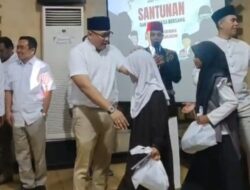 Gerindra Kabupaten Sukabumi Gelar Bukber dan Santuni Anak Yatim, Yudha Sukmagara Tekankan Soliditas Kader