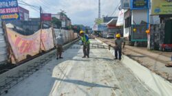 Perbaikan Jalan Gudang Dikebut, Pelaksana Targetkan Rampung Cepat