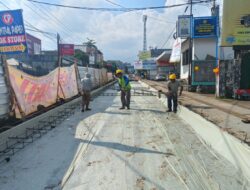 Perbaikan Jalan Gudang Dikebut, Pelaksana Targetkan Rampung Cepat