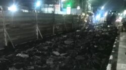 Perbaikan Jalan Jalan Gudang Dikeluhkan, Omzet Pedagang Turun Hingga 50 Persen