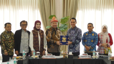 Bupati OKI Suarakan Kesejahteraan Guru PPPK Paruh Waktu ke Komisi X DPR RI