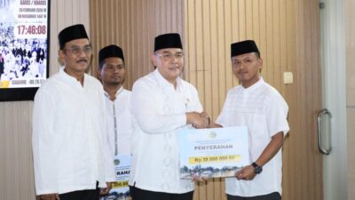 Peduli Sesama, Keluarga Besar ATR/BPN Salurkan Bantuan untuk ASN Korban Banjir Aceh