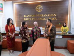 Pastikan Layanan Optimal, Wamen Ossy Cek Langsung Prosedur dan Fasilitas di Kantah Palangkaraya