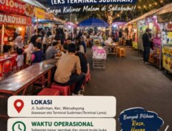 X Terminal Lama Sukabumi, Destinasi Kuliner Malam Favorit Warga Kota Sukabumi