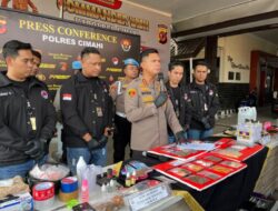 Polres Cimahi Ringkus 80 Tersangka dan Amankan Barang Bukti Senilai Rp750 Juta