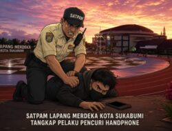 Satpam Lapang Merdeka Kota Sukabumi Gagalkan Aksi Pencurian Handphone