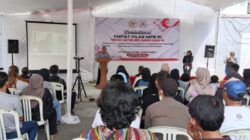 Rangkaian Hari Buruh: Ribka Tjiptaning Gandeng Bambang Pacul Sosialisasikan Empat Pilar MPR RI di Kota Sukabumi