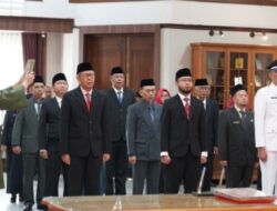 Wali Kota Sukabumi Lantik Pejabat Baru, Dorong Birokrasi Profesional Berbasis Kompetensi