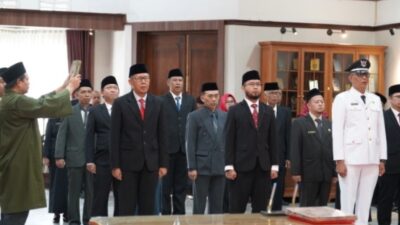 Wali Kota Sukabumi Lantik Pejabat Baru, Dorong Birokrasi Profesional Berbasis Kompetensi