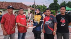 Songsong Haul Bung Karno DPC PDI P Kab.Sukabumi Berkolaborasi Dengan PAC PDI P Kec. Tegalbuleud Gelar Open Tournament Bola Voli Putri