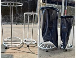 Pemuda Sukabumi Ubah Limbah Jadi Tempat Sampah Kreatif, Solusi Ramah Lingkungan untuk Ruang Publik