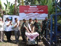Sinergi Pemkot Cimahi dan TNI Jawab Ancaman Kekeringan, Program TNI Manunggal Air Dimulai Dari Cipageran